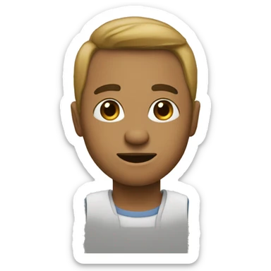 "60" in the style of the 100 emoji sticker