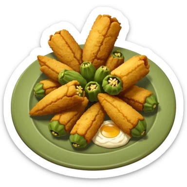 dishes from Oklahoma sticker