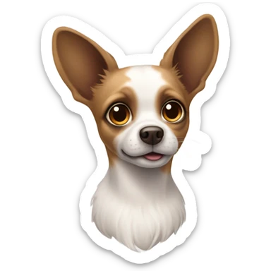 Papillon Chihuahua  sticker