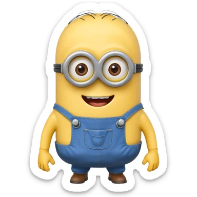 minion happy emoji sticker