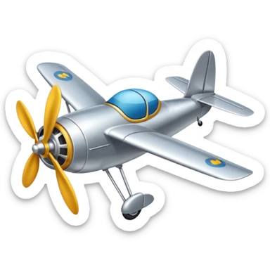 First Airplane sticker