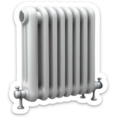 Radiator sticker