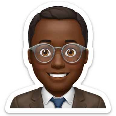 diddy with GLASSES sticker