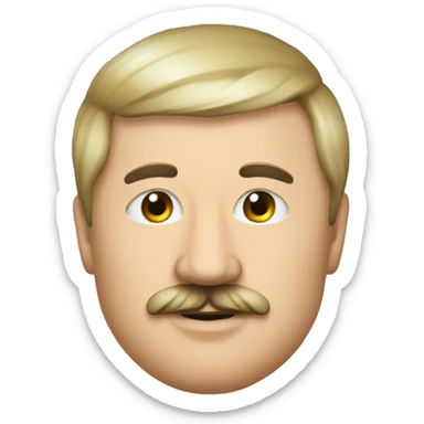 lukashenko and potatto sticker