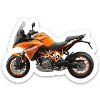 moto ktm sticker