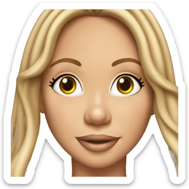 Skinny legend Mariah Carey sticker