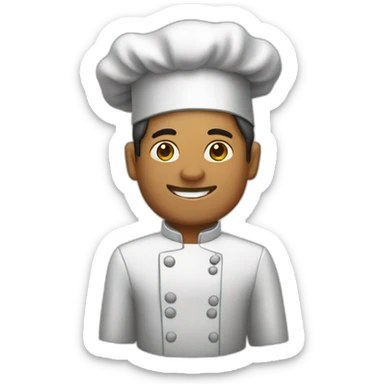 Cocinero feo sticker