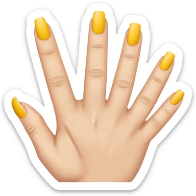 one finger nail art sticker