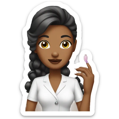 Manicure Nail salon sticker