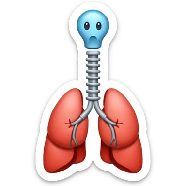 Thyroid gland sticker