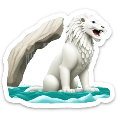 Singapore Merlion sticker