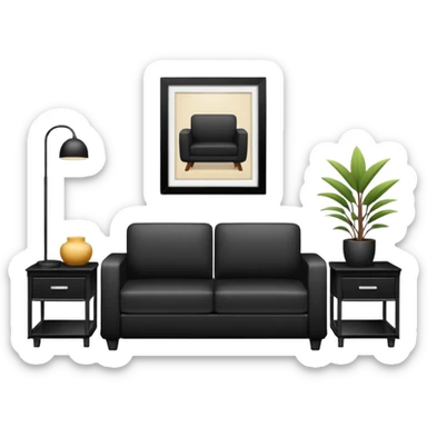 furniture store sticker