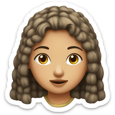 Fille sud asiantique sticker