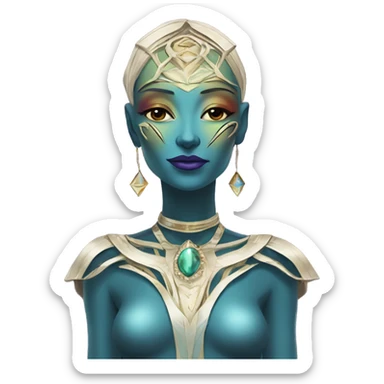 arcturian diva 12th dimension sticker