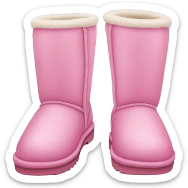 Pink uggs sticker