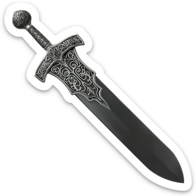 2-headed in one sword sticker