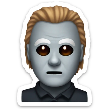 Michael Myers from Halloween sticker