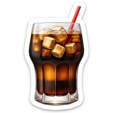 Fernet con coca sin limón sticker