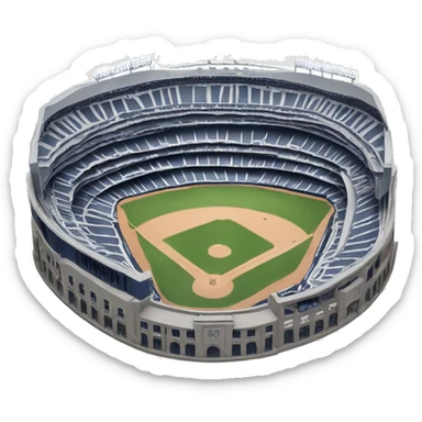 Yankee stadium sticker
