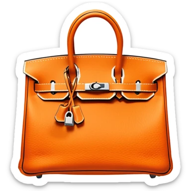 make me a hermes rare birkin bag  sticker