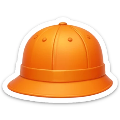 just an orange cap sticker