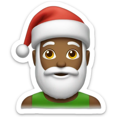 christmas saman sticker