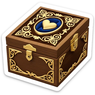 wedding ring box sticker