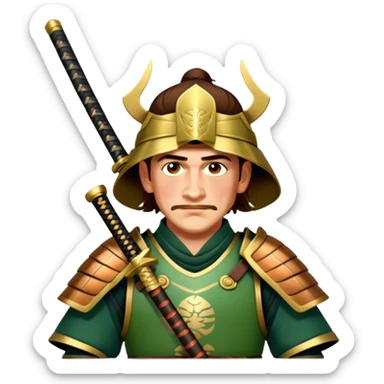 Samurai Sentry sticker