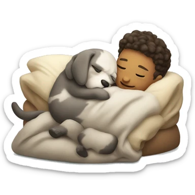 Snuggle sticker