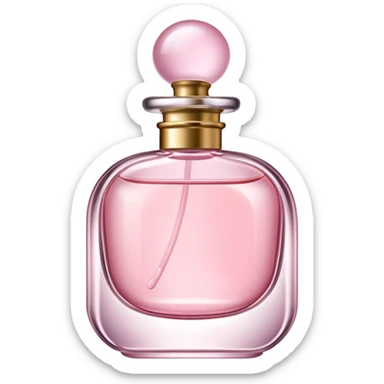 Light pink perfume  sticker