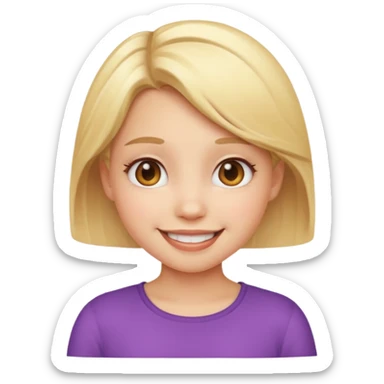 A baddie girl giving cute vibes but don't make it look like more of a human emoji more of a emoji sticker