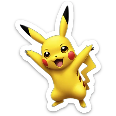 pikachu starts to question his duty as his fellow police officers brutalise a citizen of Detroit sticker