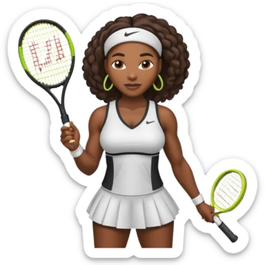 Sports Heroes Serena Williams (tennis)
 sticker