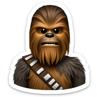 Starwars Chewbacca  sticker