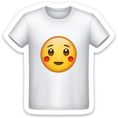 T shirt sugi pula sticker