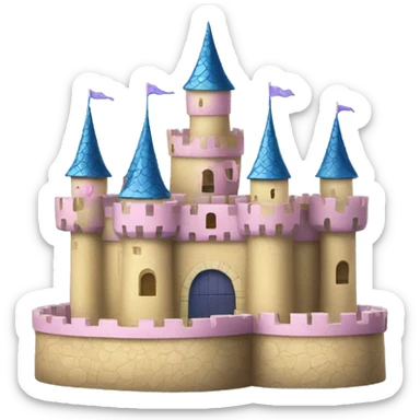 Castillo de princesas  sticker