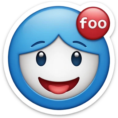 emoji de selo verificado do instagram, círculo azul, check branco no centro, estilo emoji oficial, fundo limpo, alta qualidade sticker