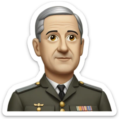 Charles de Gaulle sticker