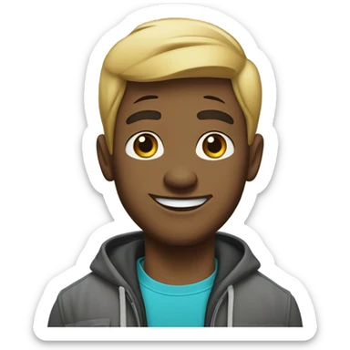 Shawn snook armstrong cartoon sticker