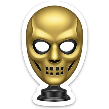 trofeu ghostface sticker