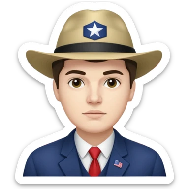 AF America first flag Nick Fuentes  sticker