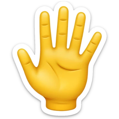 Fingering emoji sticker