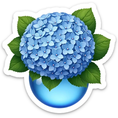 Hydrangeas  sticker