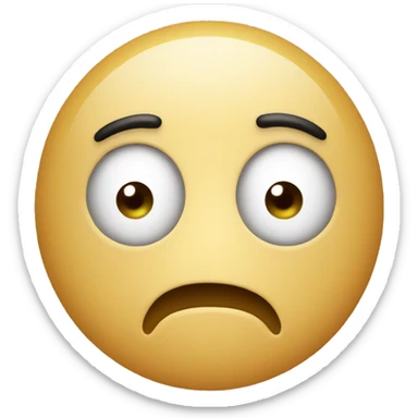 glutamate emogy face sticker