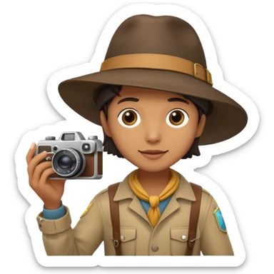 
explorer photographer sticker