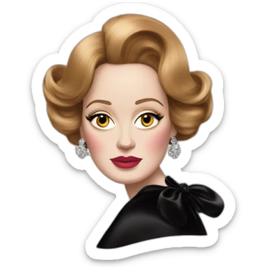 Adele in schiaparelli sticker