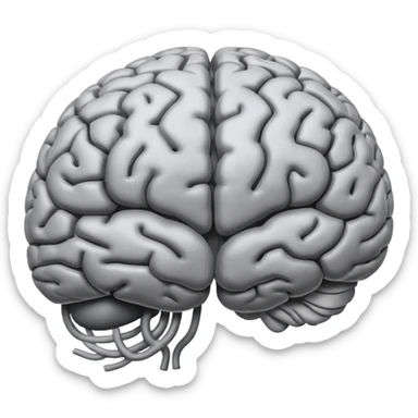 Brain is shoked sticker