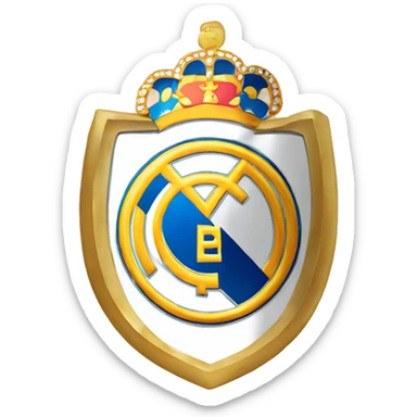 Escudo del real Madrid  sticker