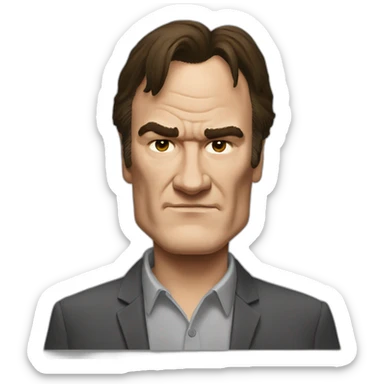 quentin tarantino sticker