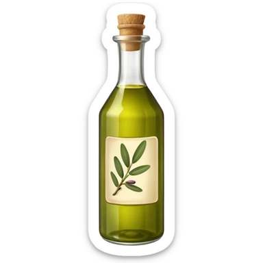 Olive oil sticker